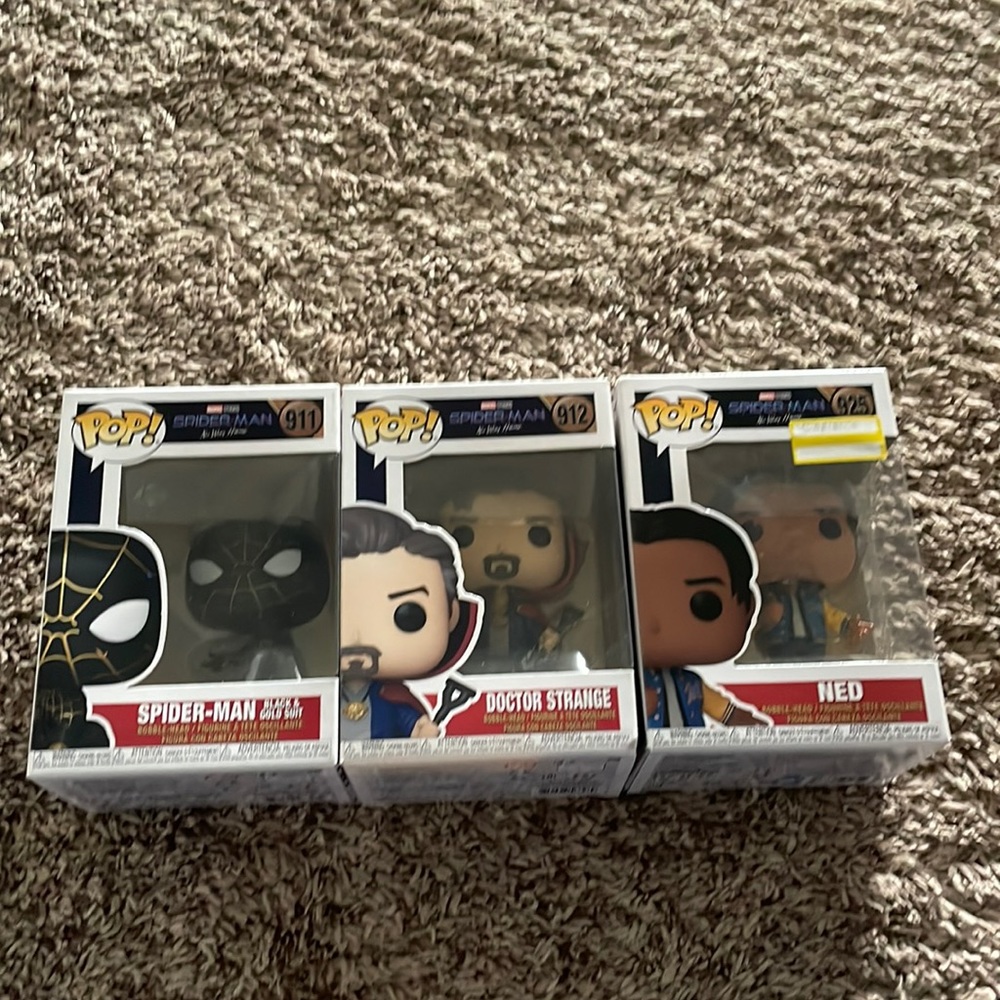 Spider-Man No Way Home Funko Pops